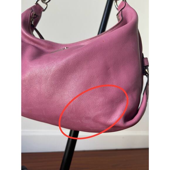 Y2K COACH 14304 Madison Hailey Purple Pink Leather Hobo Shoulder Bag No Hang Tag - Picture 5 of 15